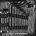 XtremepowerUS 45pcs SAE Metric Hex Key Set Combo Allen Wrench MM Long Short Folding Arm