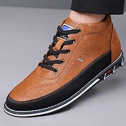 Men's Casual Dress Boots Motorcycle Boots Plus Size