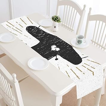 Amazon Com Ypink Sofa Table Runner Voodoo Doll Black Magic