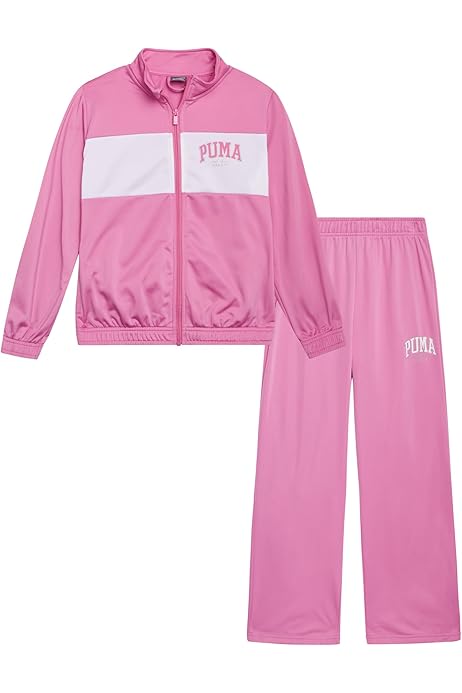 pink puma track suit