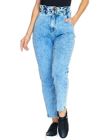 Pantalón vaquero corto ajustado de rasgado de mezclilla casual para hombre  Azul | Linio Chile - GE018FA1G0ENTLACL