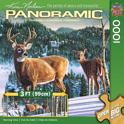 MasterPieces Artist Panoramic Morning View Jigsaw Puzzle, 1000-Piece