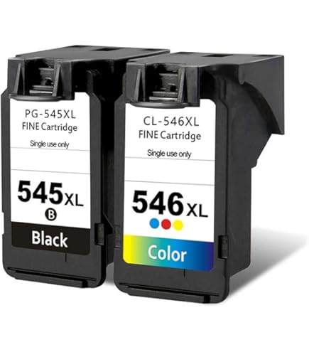 Remanufactured 545XL 546XL Ink Cartridges Black And Tri-color Multipac