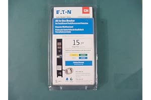 CUTLER HAMMER All-In-one Breaker 15 Amp single pole CHFN115A1CS