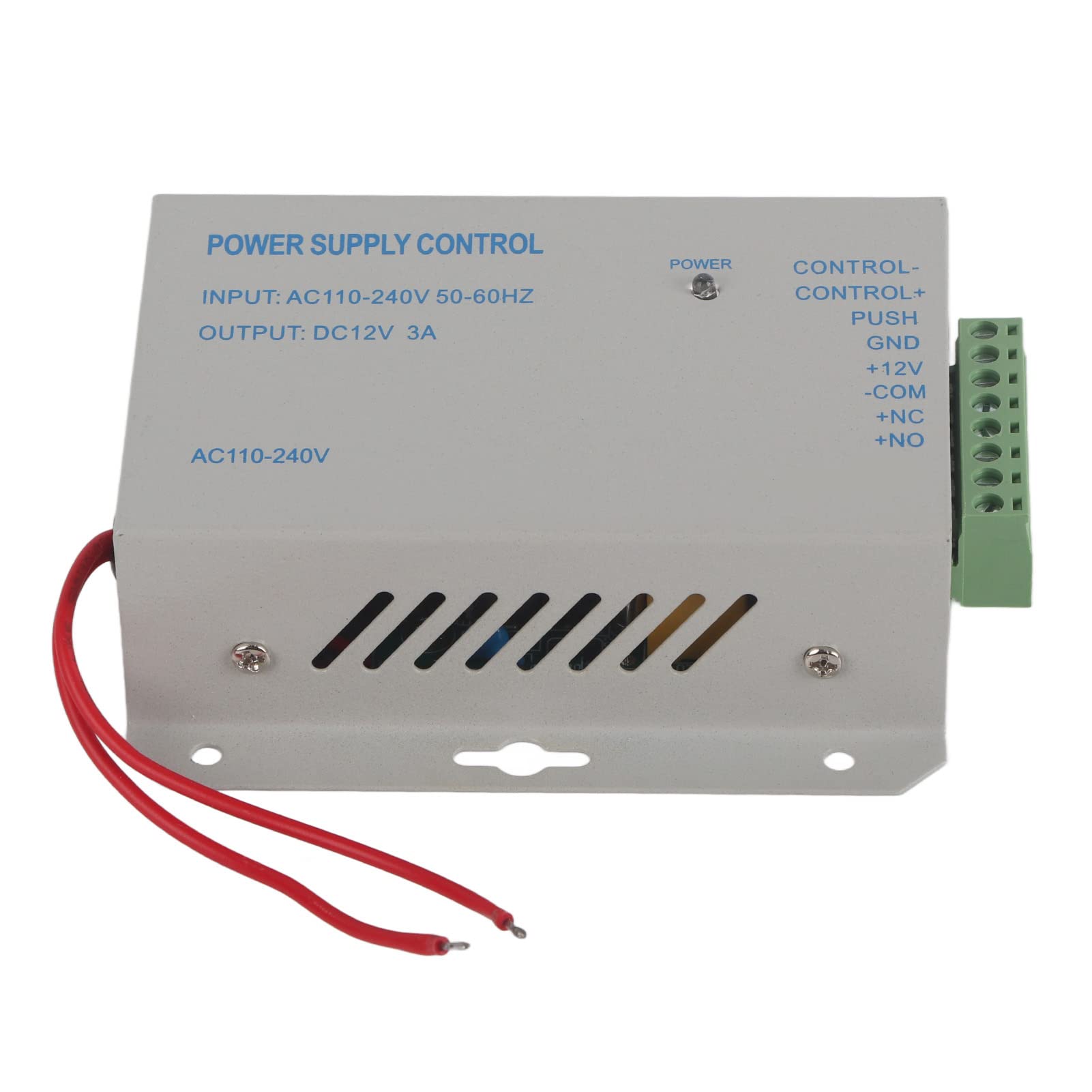 Demeras Door Access Control Power Controller Intelligent Intelligent Security Electronic Lock Input AC110V-240V Output DC 12V 3A 30W,for most of Electronic Lock K80