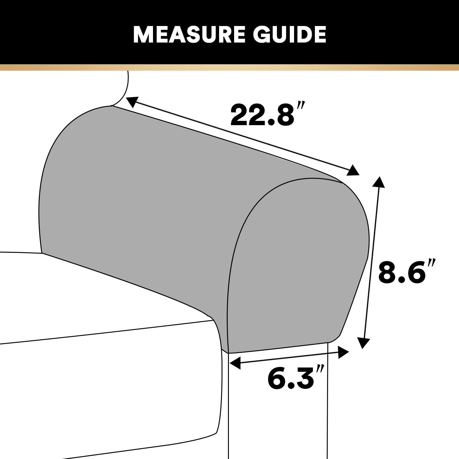 PrinceDeco Thick Velvet Stretch Armrest Covers for Chairs and Sofas Armchair Covers for Arms Couch Arm Covers Armrest Covers for Sofa Non Slip (2 Pack: Blue): Furniture & Decor