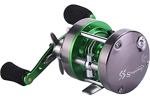 Sougayilang Baitcasting Fishing Reel, 11+1 Shielded Bearings, 18LB Carbon Fibre Drag, 7.0:1 Baitcsters,Magnetic Brake System Fishing Reel