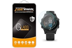 Supershieldz (3 Pack) Designed for Garmin Forerunner 945 Tempered Glass Screen Protector, Anti Scratch, Bubble Free