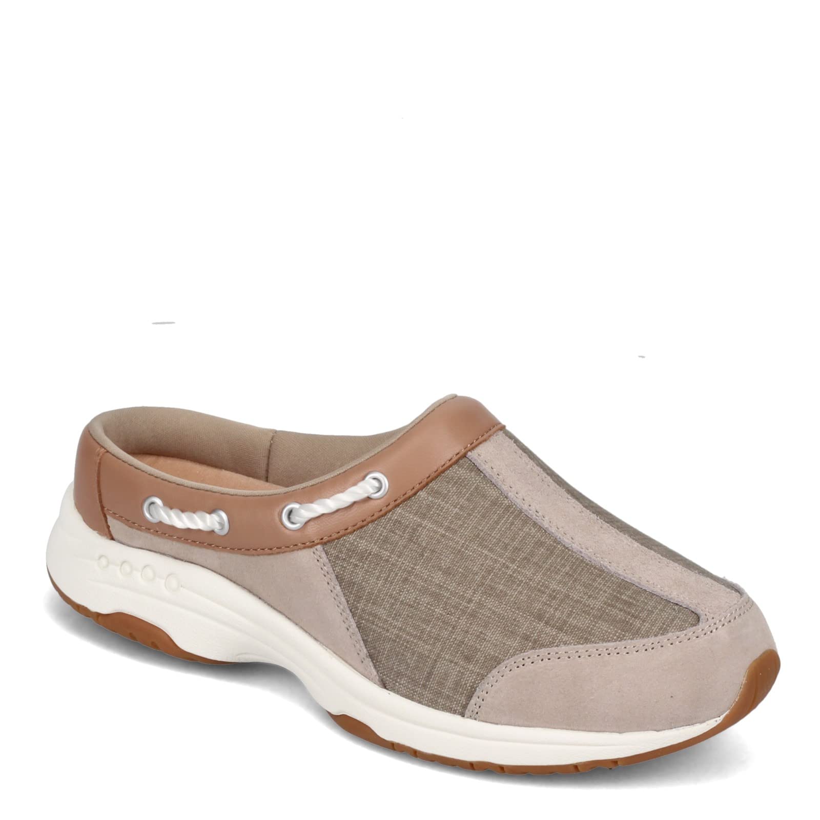 Easy Spirit Travelport Womens Slip On 11 E US SandTan Natural Image