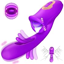 G Spot Vibrator Adult Sex Toys for Women, Tongue Rose Sex Toy ...