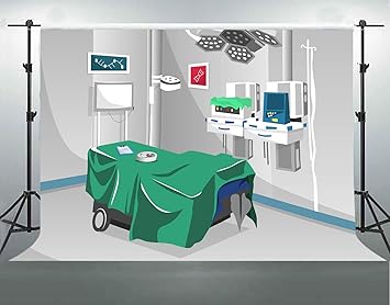 Amazon Com F Fun Soul Hospital Operating Room Backdrop For Photography Studio Beds Medical Equipment Healthcare Scene Digital Photo Background 7x5ft Fabric Cloth No Wrinkle Lyfs940 Camera Photo