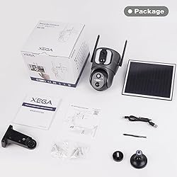 Xega 4G Cellular Security Camera【Dual