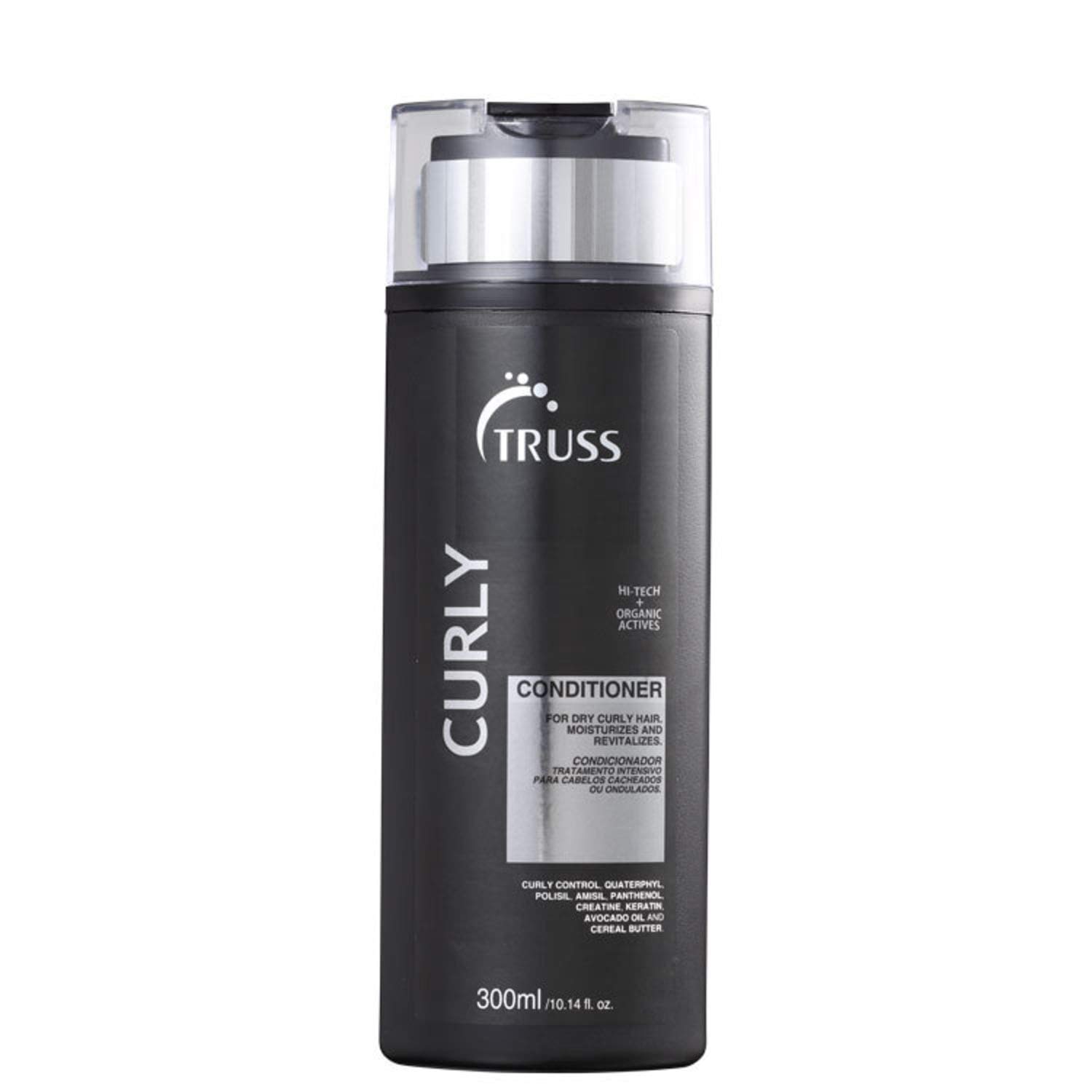 Truss Curly Conditioner - Restore, Repair & Strengthen Curly, Wavy, Highly Textured, Dense & Damaged Hair. Define, Detangle, Controls Frizz, Block Humidity for All Curly Hair Types, Lengths, Textures