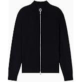 Armani Exchange Mens Full Zip Essential Cardigan