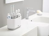 Joseph Joseph Easy-Store Large Toothbrush Holder Caddy - White/Grey view 6