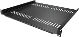 StarTech 1U Universal Vented Rack Shelf 16in Deep 20kg 44lb CABSHELF116V view 1