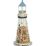 Lighthouse Cork Caddy Cork Holder by Picnic Plus-White 18" Tall Holds Over 80 Corks