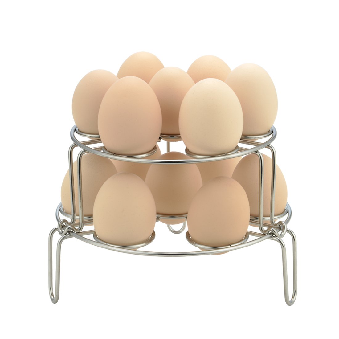 Kspowwin 2 Pack Upgraded Stackable Stainless Steel Egg 2pack Rack eBay