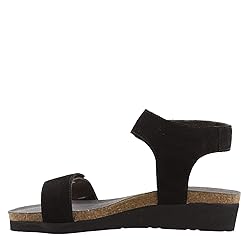 NAOT Footwear Women's Alba Black Velvet Nubuck