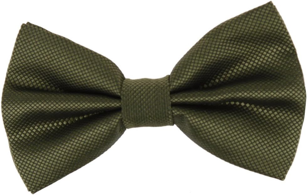 Dan Smith Men's Fashion More 20 Color Available Checkered Pre-tied Bowtie With Box