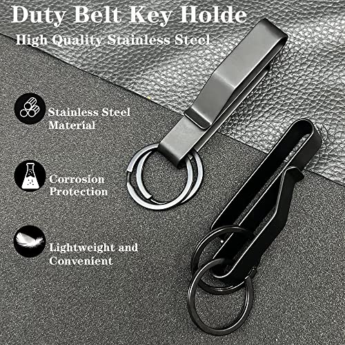 Pack Duty Belt Key Holder, Belt Key Clip Key Holder, Tactical