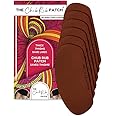 The Chub Rub Patch for Thighs (AS SEEN ON SHARK TANK), Anti Chafe Thigh Chafing Prevention Friction Tape Patches, Anti Chafing Skin Tape for Inner Thigh Rubbing Prevention Women (3 Pairs), Chestnut