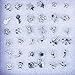 18 Pairs Wholesale Mix Cute Small Plastic Ear Stud Earrings