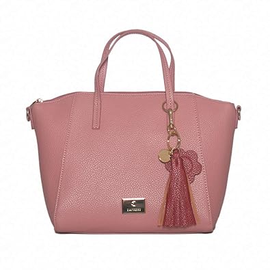 Caprese Ruby Womens Satchel (Dull Pink)
