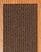 Natural Area Rugs - Polyester Carpet Stair Tread, Halton Collection, Non Skid Rubber Backed, Chocolate 9
