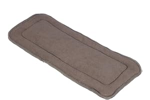 ANGGREK Cloth Nappy Liner Super Absorbent Adult Diaper Insert 2Sizes Washable 5 Layers (M)