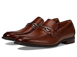 Stacy Adams Men Lundy Slip On Loafer Cognac 15 Medium