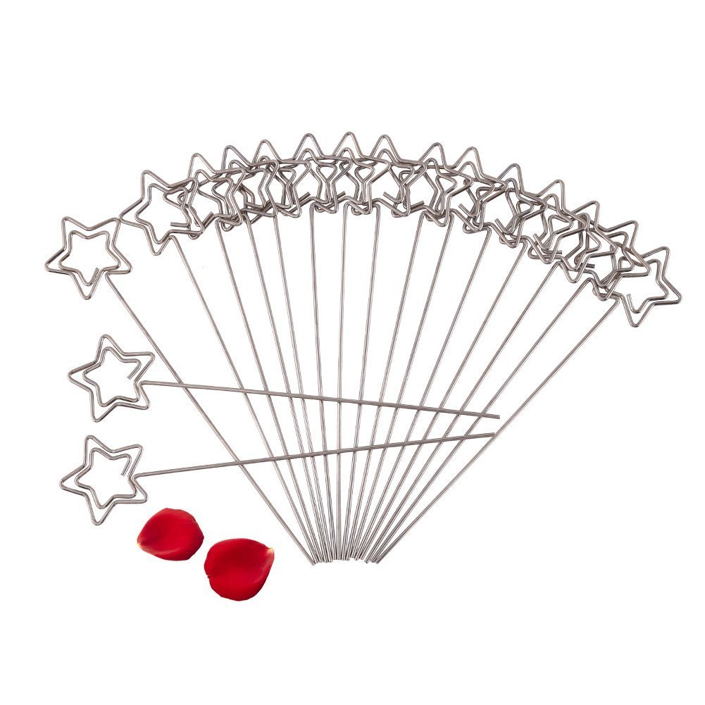 50pcs Metal Memo Clip Holder Business Card Holder Photo Picture Paper Note Clip Holder DIY Craft Office Supplies (Size : 3#)