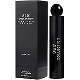 Perry Ellis 360 Collection Noir for Men Eau de Toilette Spray, 3.4 Ounce