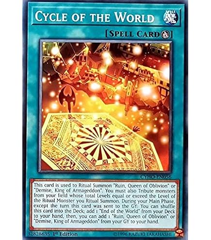 Yu-Gi-Oh! Carta - End Of The World (SOI-EN046) - Shadow Of Infinity - Unlimited Edition - Comune