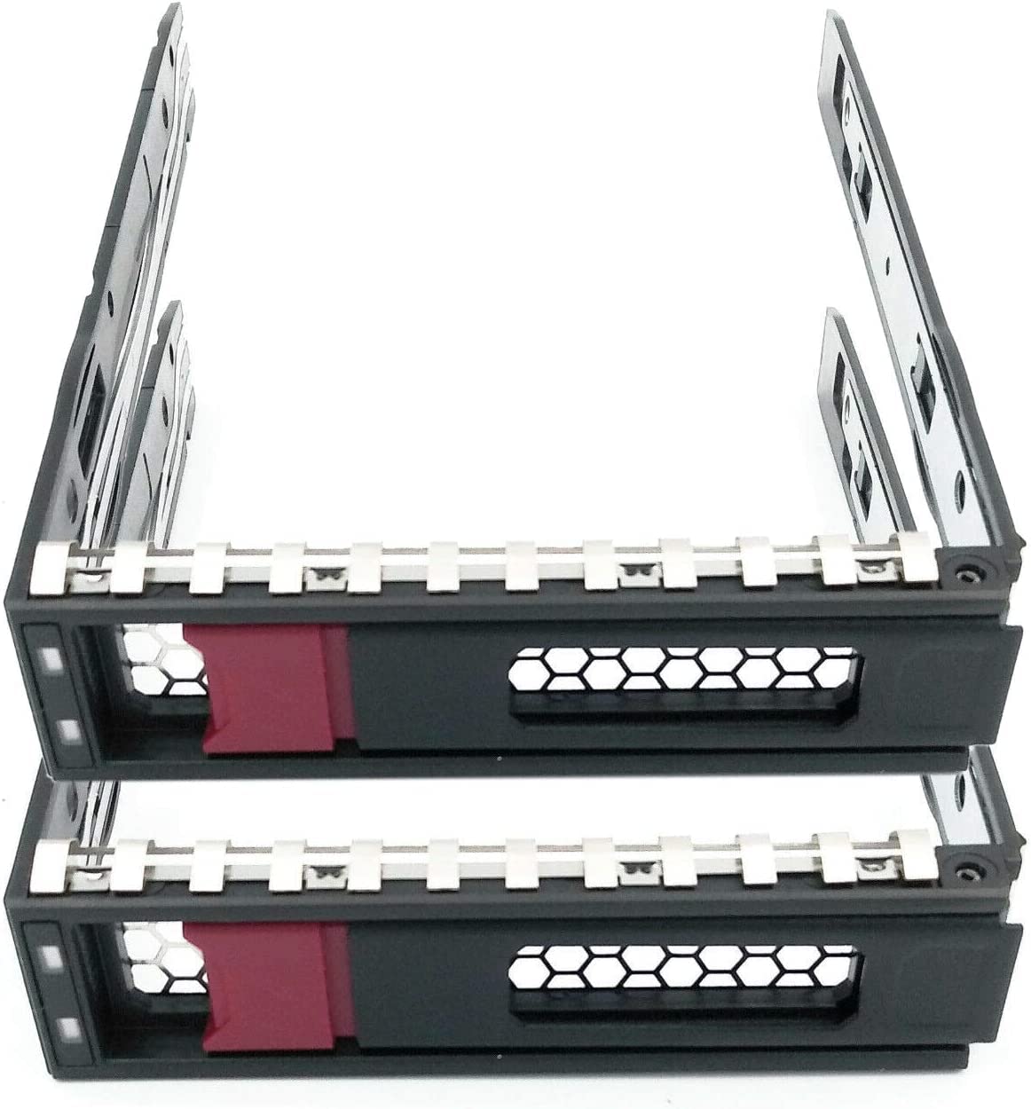 RGBS 2PCS 3.5" Hard Drive Tray Caddy for HP Apollo 4200 4510 StoreEasy 1650 G9 Gen9 ML30 ML110 ML350 G10 GEN10 SAS SATA 774026-001 797520-001 797519-001