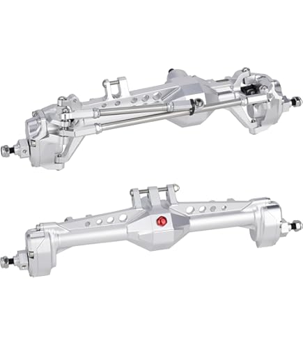 Amazon.com: Machined Aluminum Front and Rear Portal Axle for 1/10