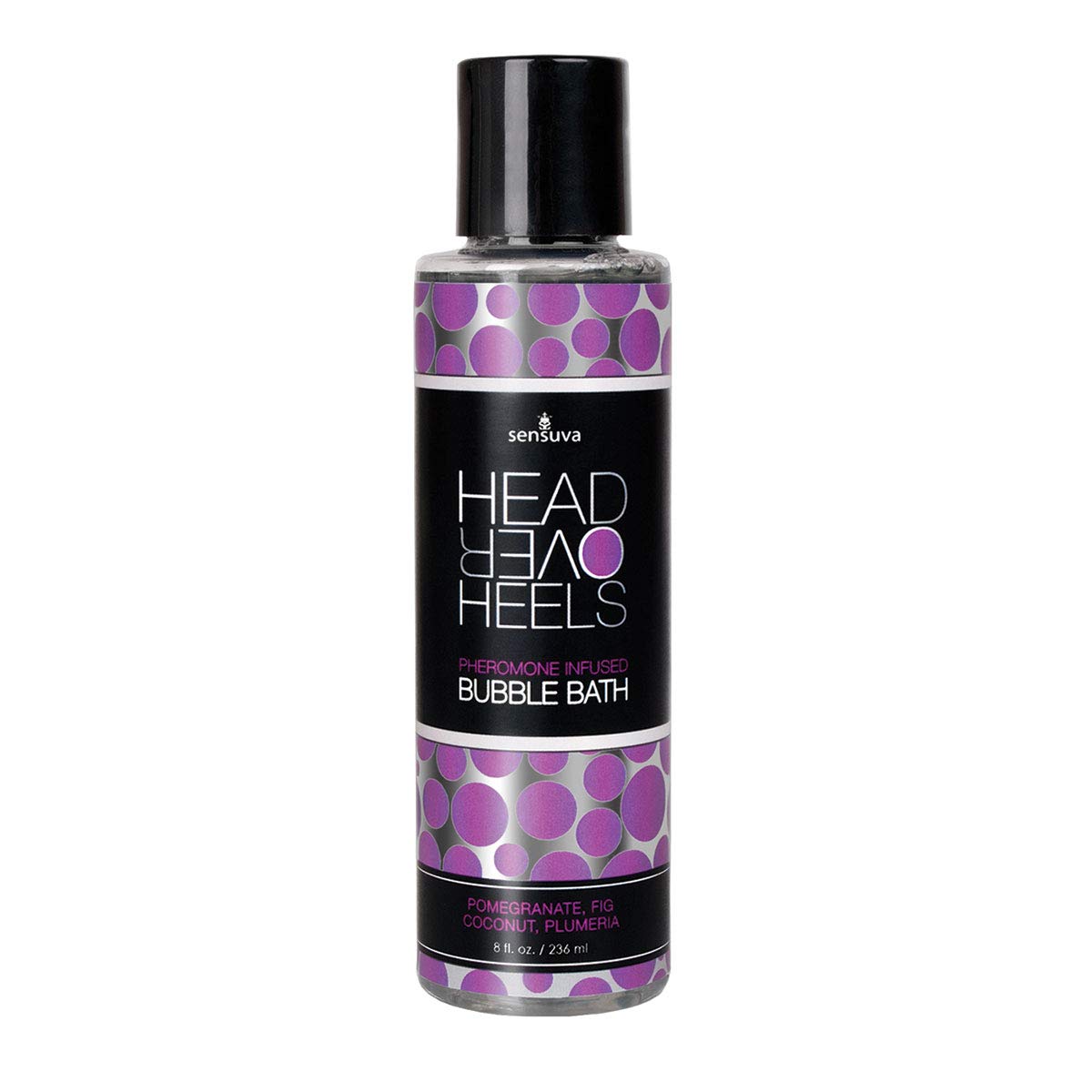 Sensuva Organics Head Over Heels Hygiene Pheromone Infused Super Fluffy Warm Silky Water Sexy Bubble