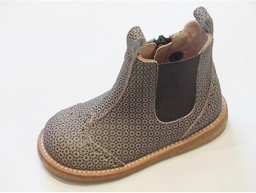 patterned chelsea boots