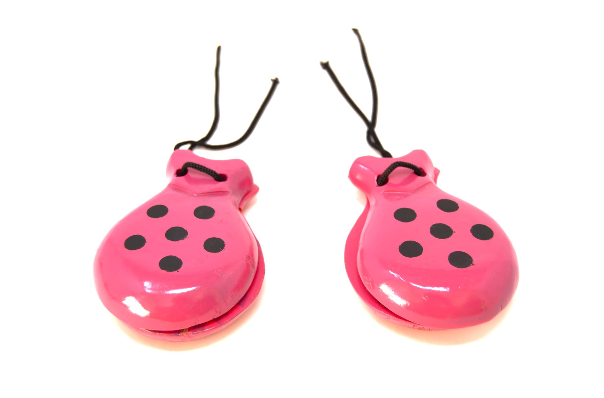 BETTER WITH FRIENDS Rosa Castanets Spanish Castañuelas Pink Adults Flamenco Sevillanas Traditional Spanish Music Castanets 2 Count