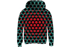 AIDEAONE Boys Girls Fleece Hoodies 3D Print Plush Pullover Hoodie Casual Hooded Sweatshirts with Pocket for Age 5-16 Kids