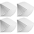 Fainne 4 x 6 Inch Paper Notepads White Scratch Memo Pad Blank for Waitress Waiter Book to Do Grocery List Small Notebook Restaurant Checkbook, White(30 Pack)