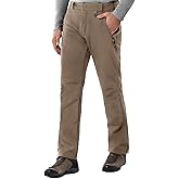 33,000ft Men's Winter Snow Ski Fleece Lined Pants Warm Waterproof Softshell Insulated for Snowboard Outdoor Work Hiking