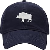 Baseball Cap for Men Women Boar Animal Embroidered Washed Cotton Dad Hat Baseball Caps