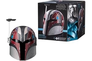Star Wars The Black Series Sabine Wren Premium Electronic Helmet with Advanced LED Effects, Ages 14 and Up
