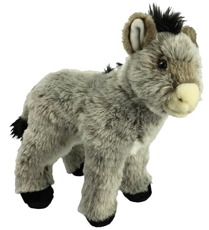 Esel Plüschtier Kuscheltier Stofftier Plüschesel Streichelzoo 127 von Zaloop