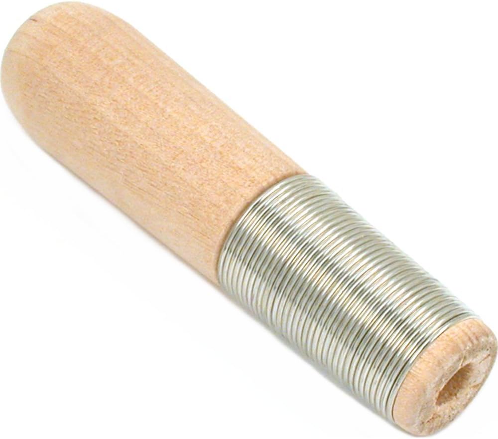 Grobet USAWire Bound Wood File Handle, for Files 4”-6”