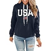 REVETRO Womens Hoodie Graphic Tie Dye Sweatshirt Casual Long Sleeve Hoodies Drawstring Pullover Tops With Pocket…