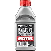 Motul RBF 600 Brake Fluid DOT 4 &ndash; Racing &amp; High Performance 100% Synthetic Brake Fluid for Cars &amp; Motorcycles, Track Day, Street &amp; Performance Applications 500ml
