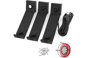 3 Pcs OV9732 Camera Mount for Target Corona Vision Lighting - No Drilling - Camera Bracket for Autodarts & Dartit Auto-Scorin