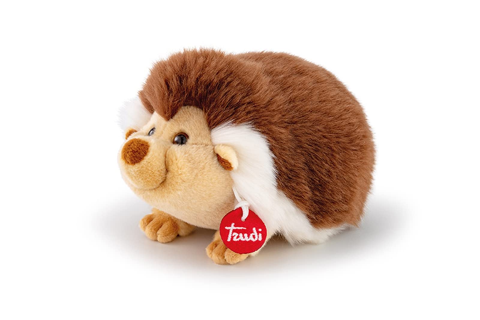 Trudi Hedgehog Pin Plush Toy - 14 x 15 x 21 cm, Size S, Forest and Mountain Animals, Ideal for Birthdays and Christmas, Park Collection, Soft and Safe